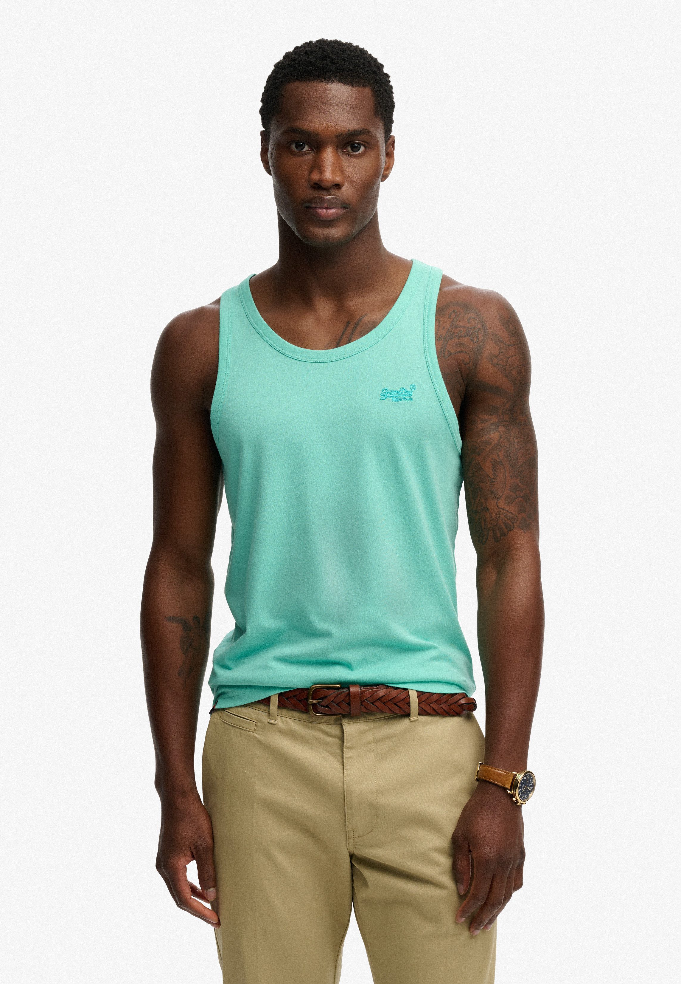 Superdry Tanktop ESSENTIAL LOGO VEST UB