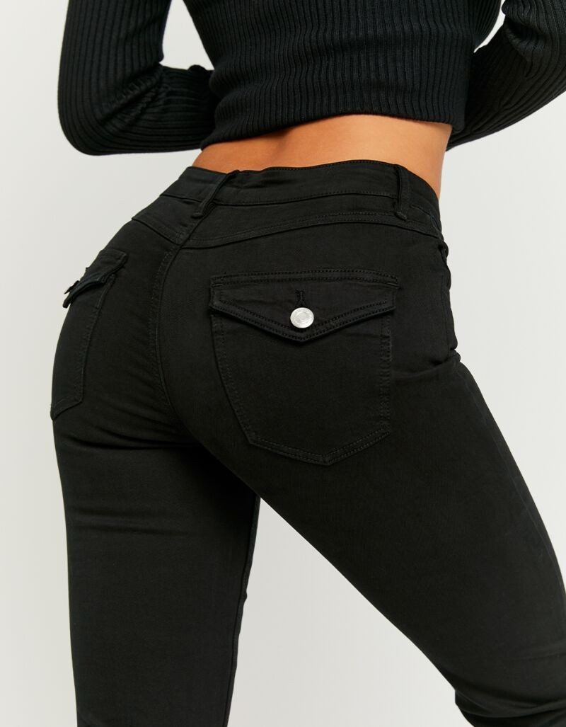 Tally Weijl Bootcut-Jeans SPACOBOOTY Baumwollmischung, bootcut fit