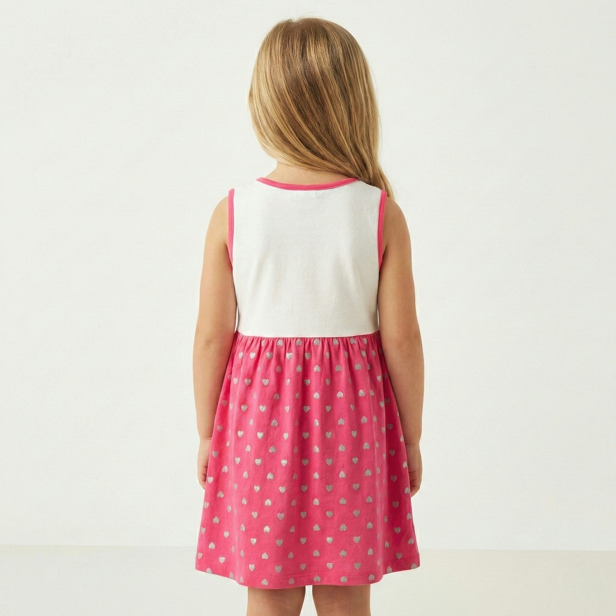 Peppa Pig Sommerkleid Peppa Wutz Mädchen Kinder Kleid Sommerkleid Gr. 92 bis 116, Baumwolle