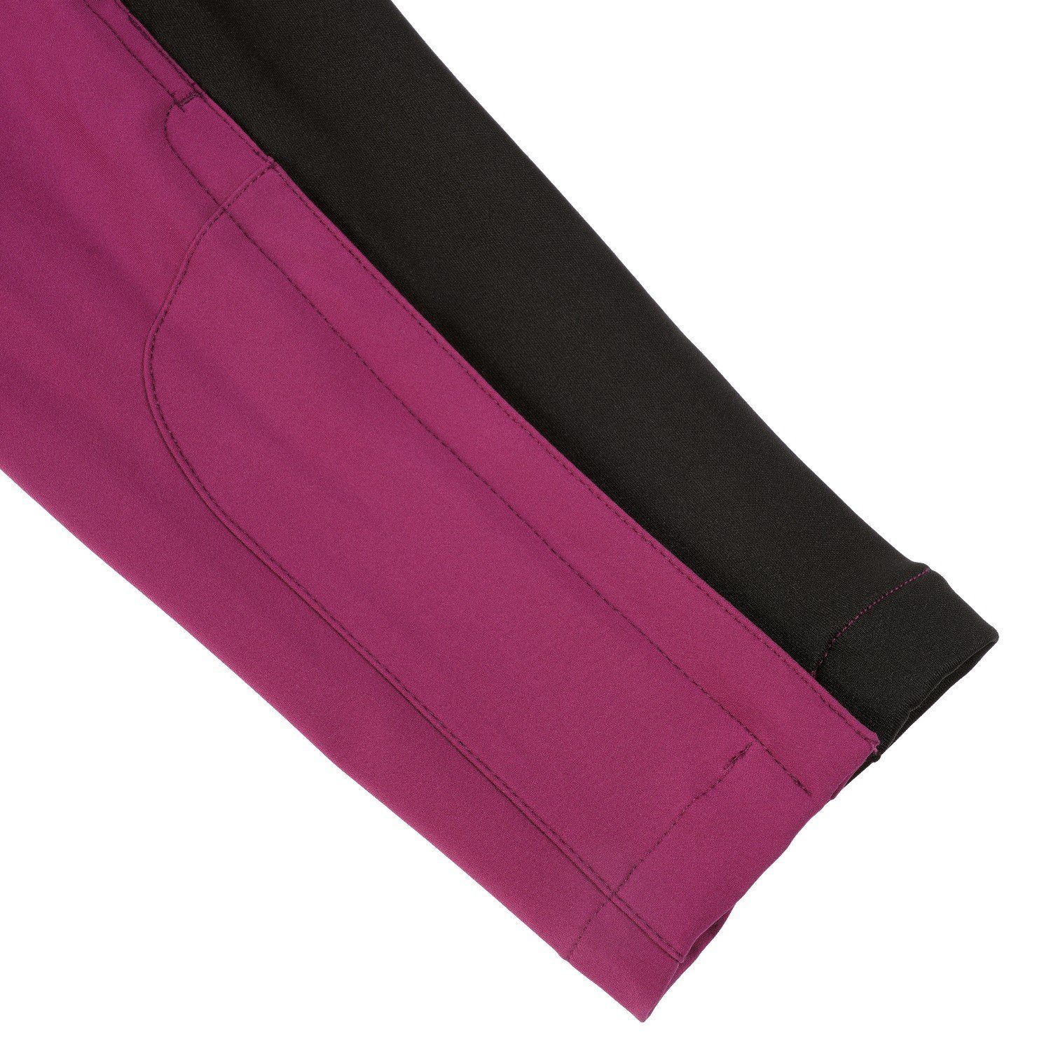 Windabweisend Icepeak Violett Outdoorhose Damen elastisch (0-tlg) und für Doral