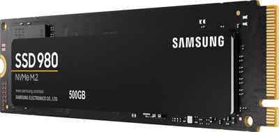 Samsung »SSD 980« interne SSD (500 GB) 3100 MB/S Lesegeschwindigkeit, 2600 MB/S Schreibgeschwindigkeit, NVMe