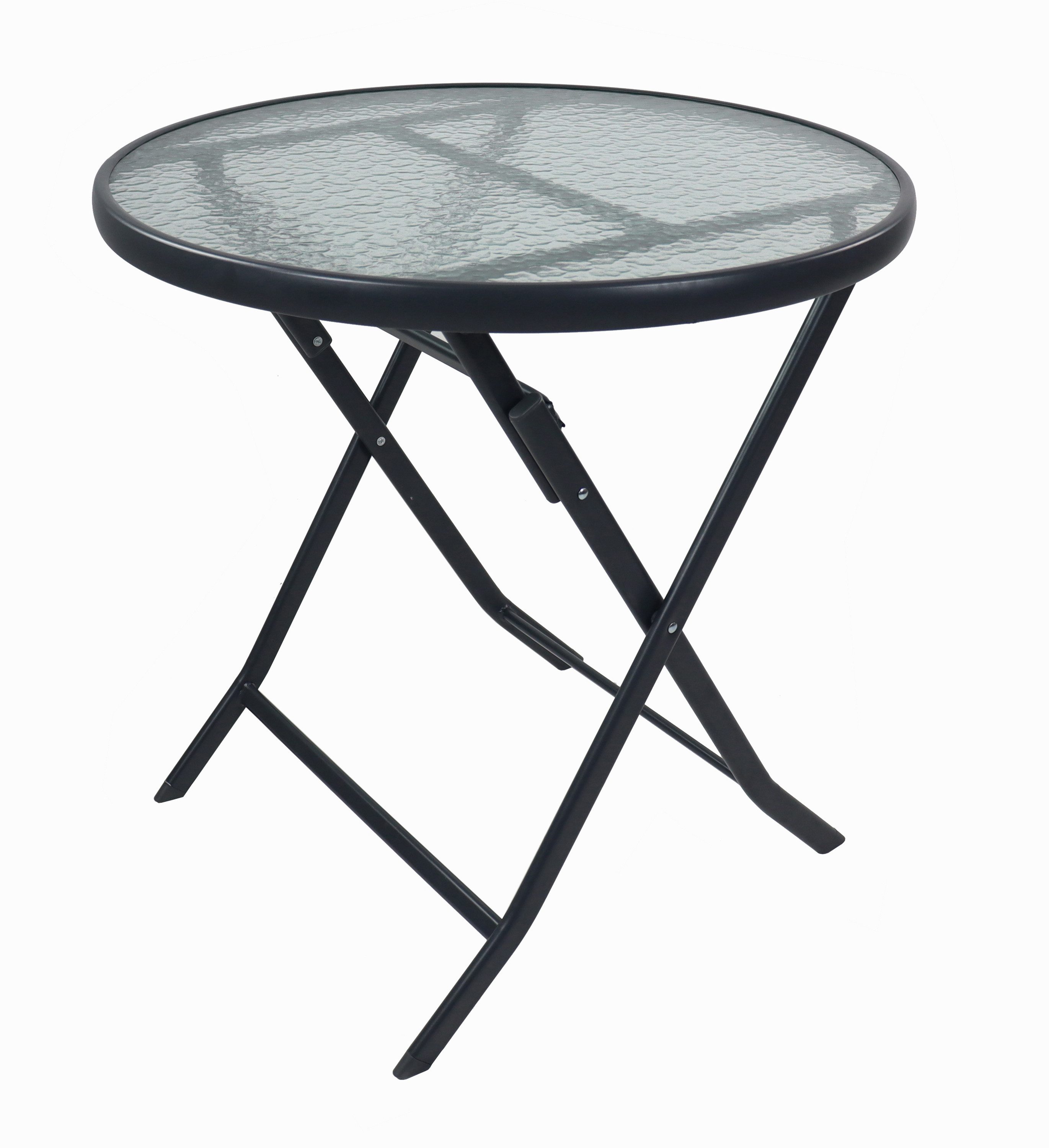 VCM Gartentisch Balkontisch Sonlas H. 70 x B. 70 x T. 70 cm