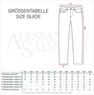 Alessandro Salvarini Comfort-fit-Jeans ASMarco mit geradem Bein
