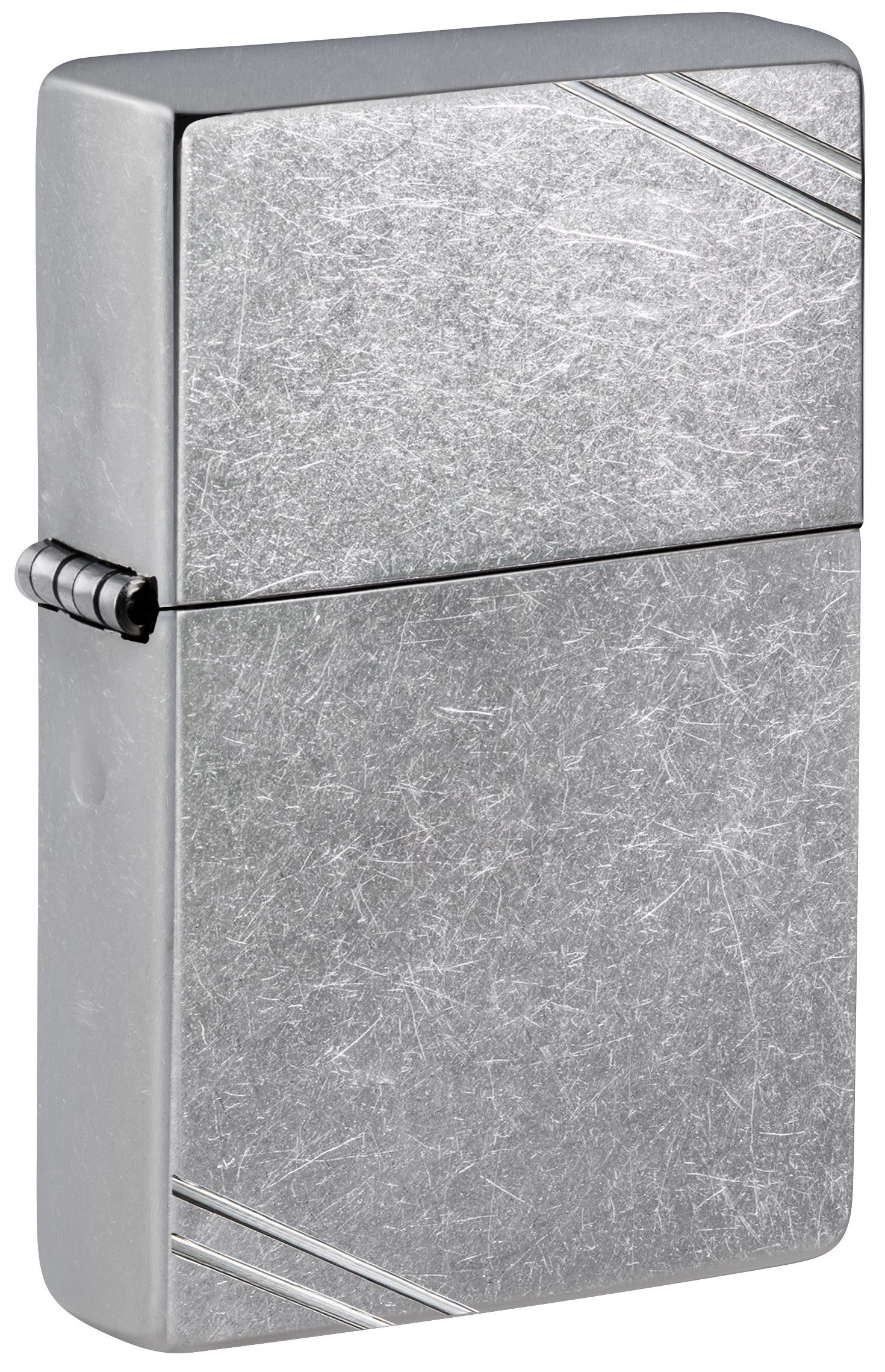 Zippo Feuerzeuge Zippo Sturmfeuerzeug - Base Model - Nachfüllbar Windfest Geschenkbox