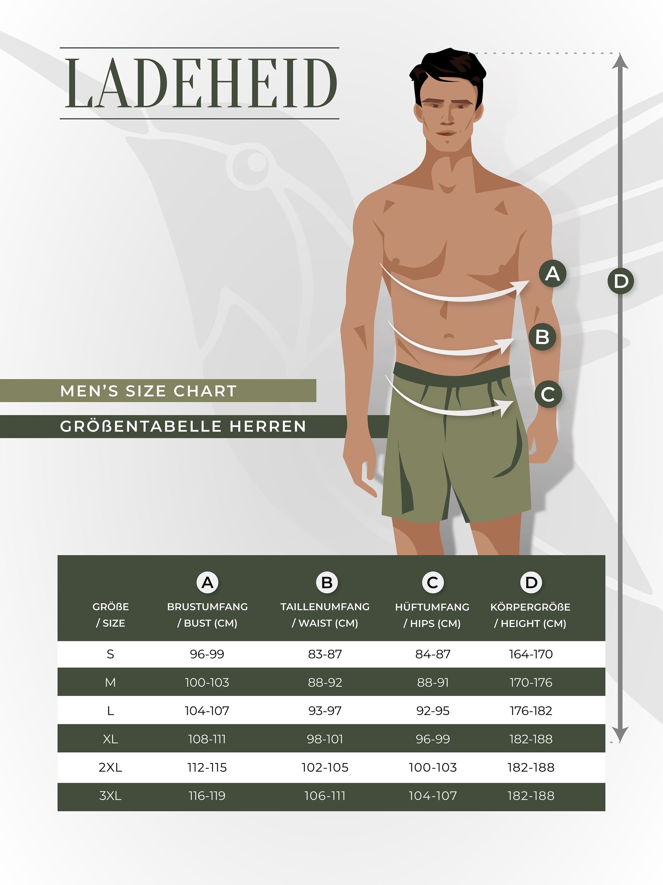 Ladeheid Schlafanzug Herren Schlafanzug aus Baumwolle Tierkostüm mit Kapuze LA40-239 ohne