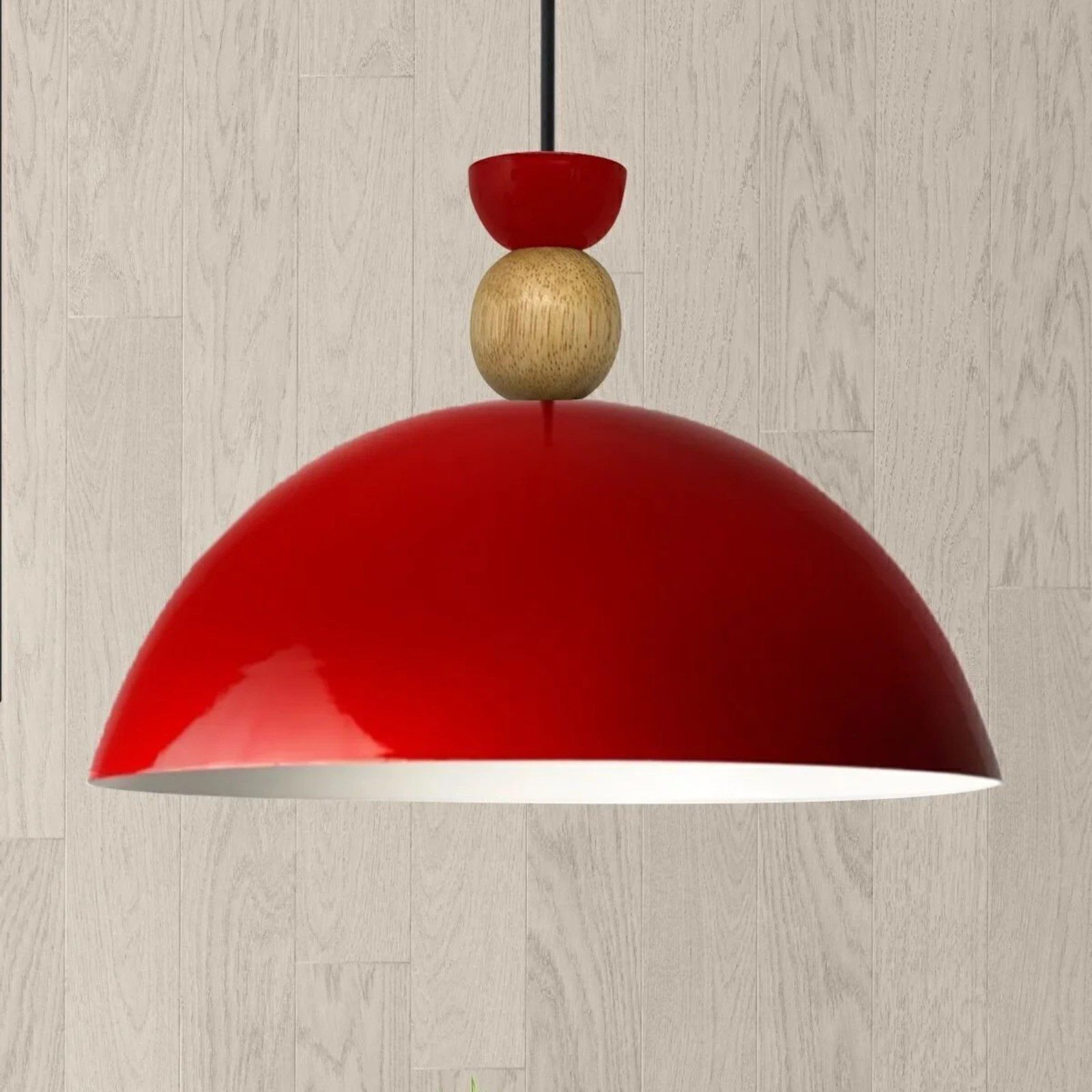 Bamyum Pendelleuchte Pendelleuchte Yimpi Hängelampe Industrial Ø30 cm, E27, Moderne Lampe, ohne Leuchtmittel, E27, Dimmbar, Einstellbare Kabellänge