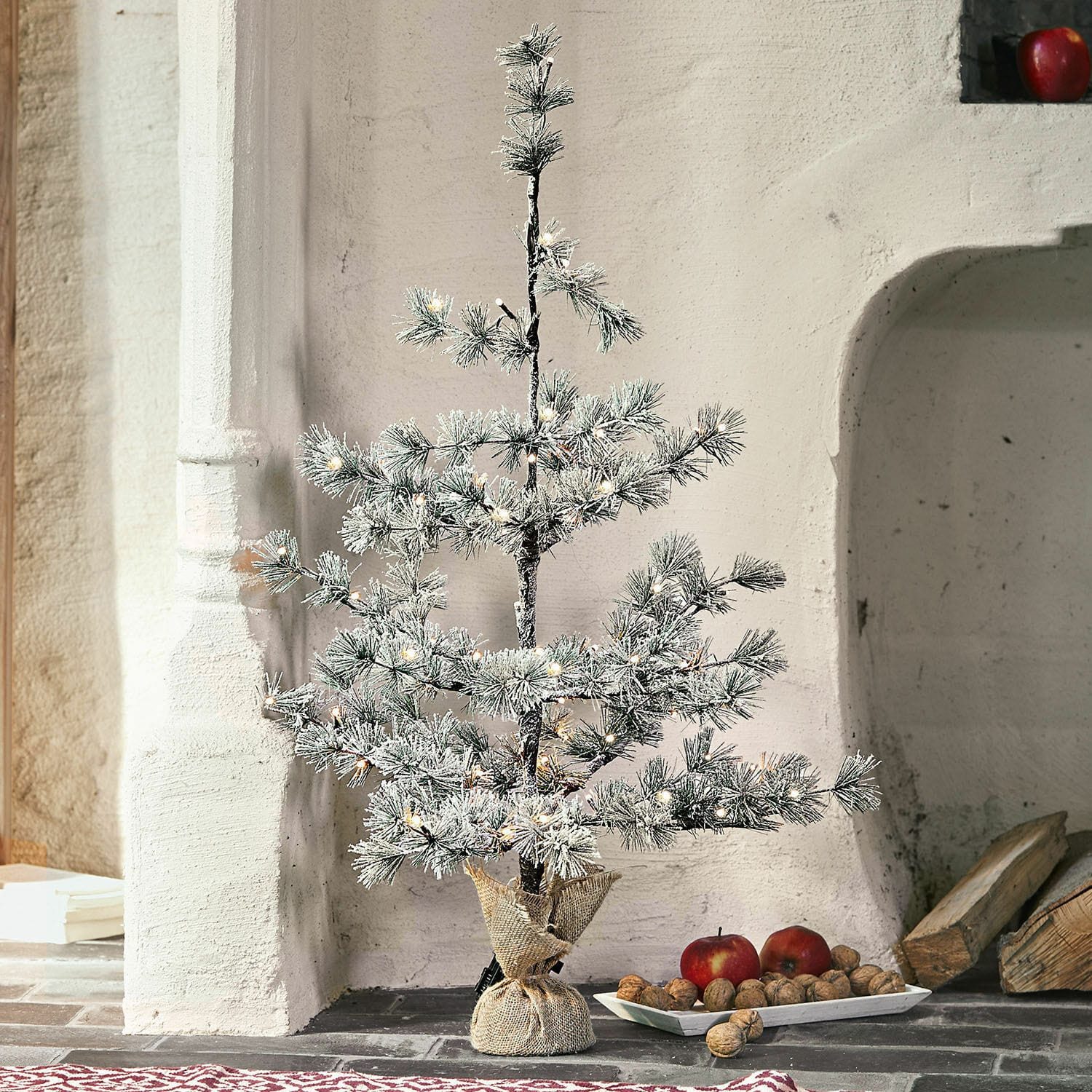Mirabeau Künstlicher Weihnachtsbaum Weihnachtsbaum Falkirk grün/weiß, none