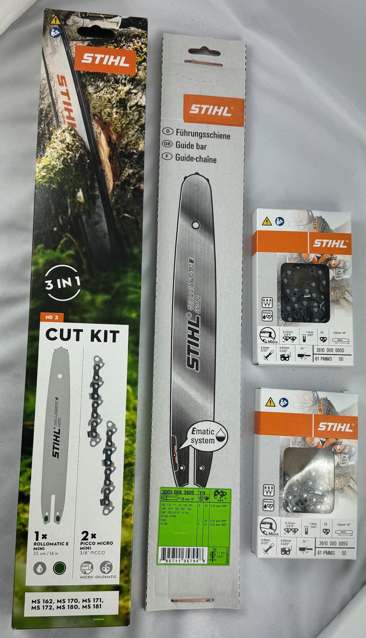 STIHL Führungsschiene CUT KIT 3 MS162,MS170,MS171,MS172,MS180,MS181, günstig online kaufen