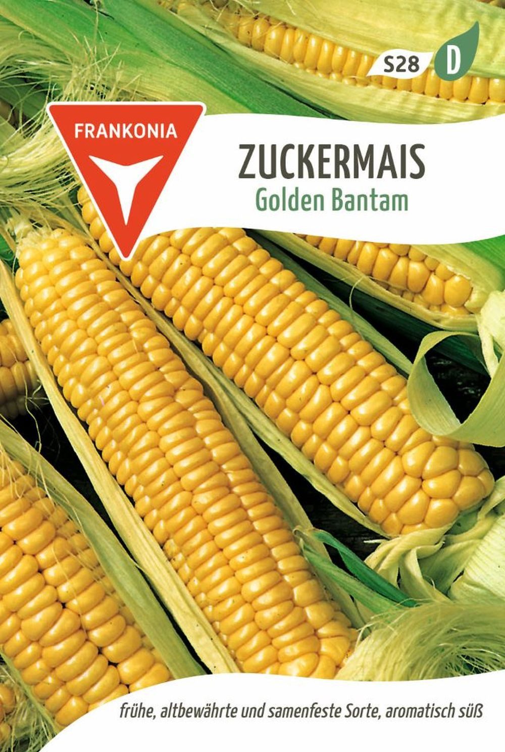 FRANKONIA Gemüsesamen Zuckermais, Golden Bantam - Saatgut Samen, Zea mays