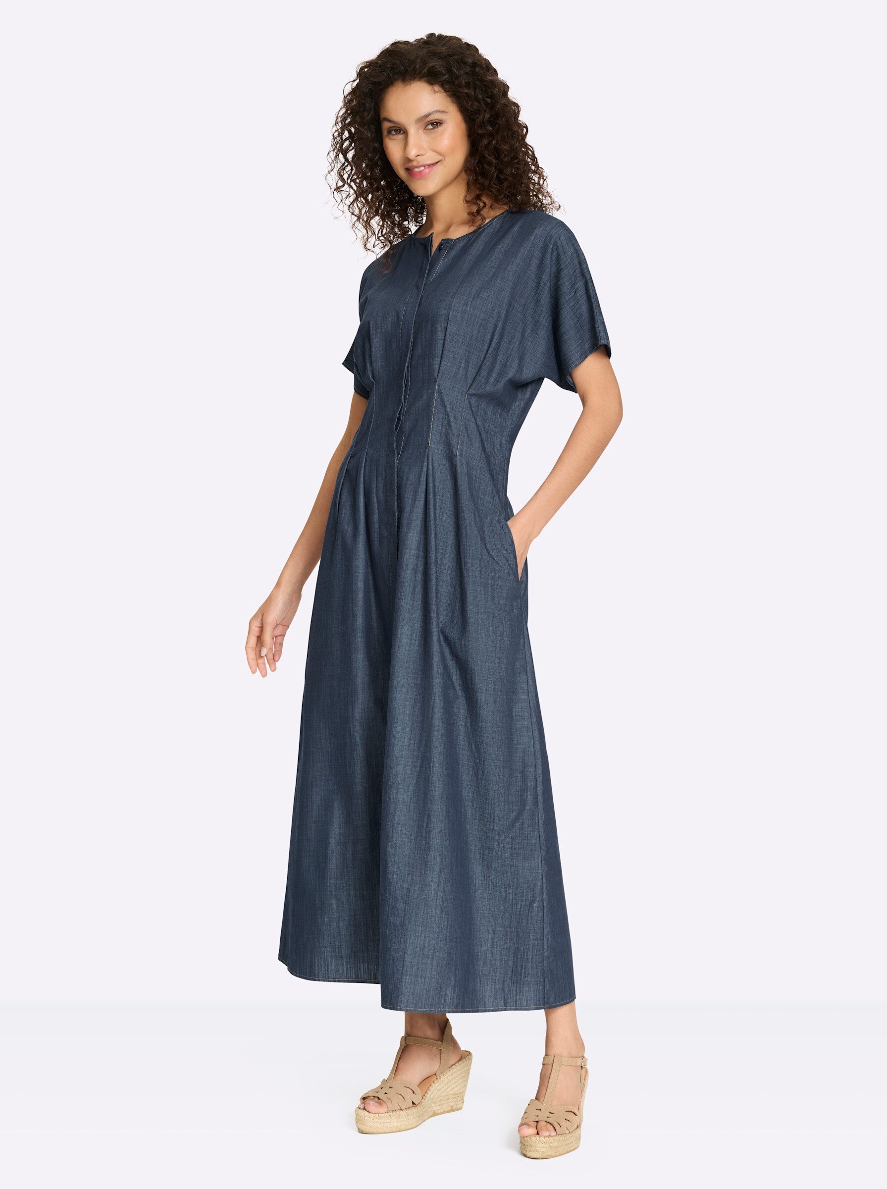 heine Etuikleid Kleid Kurzarm