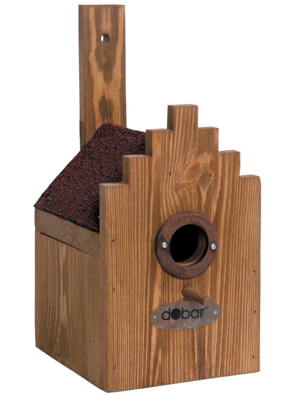 dobar Insektenhotel Dobar Nistkasten Giebelhaus 15 x 22 x 25 cm