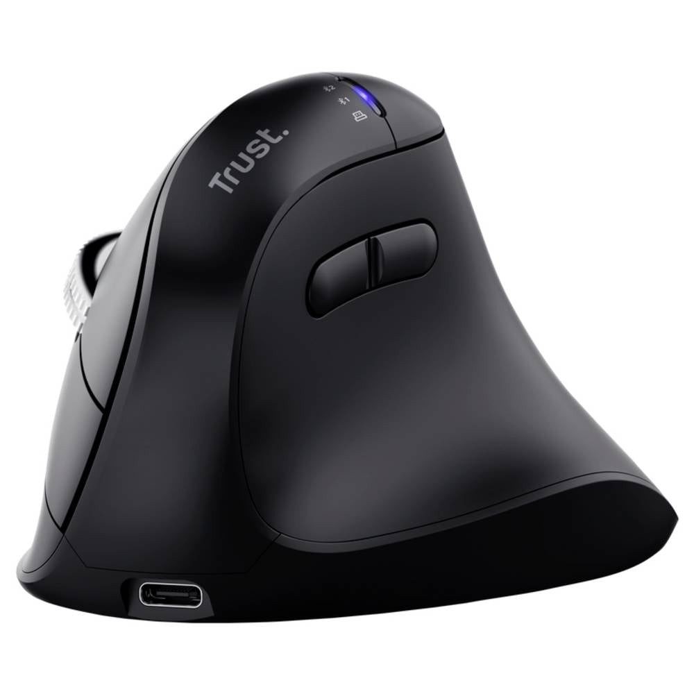 Trust Vyran Ergonomische Maus Kabellos Optisch Schwarz 8 Tasten 26107 Mäuse