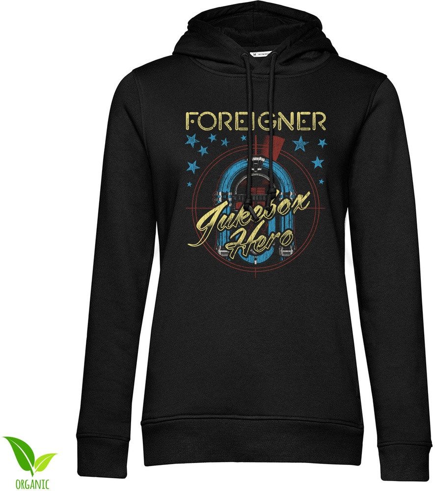 Foreigner Hoodie Jukebox Hero Girly Hoodie