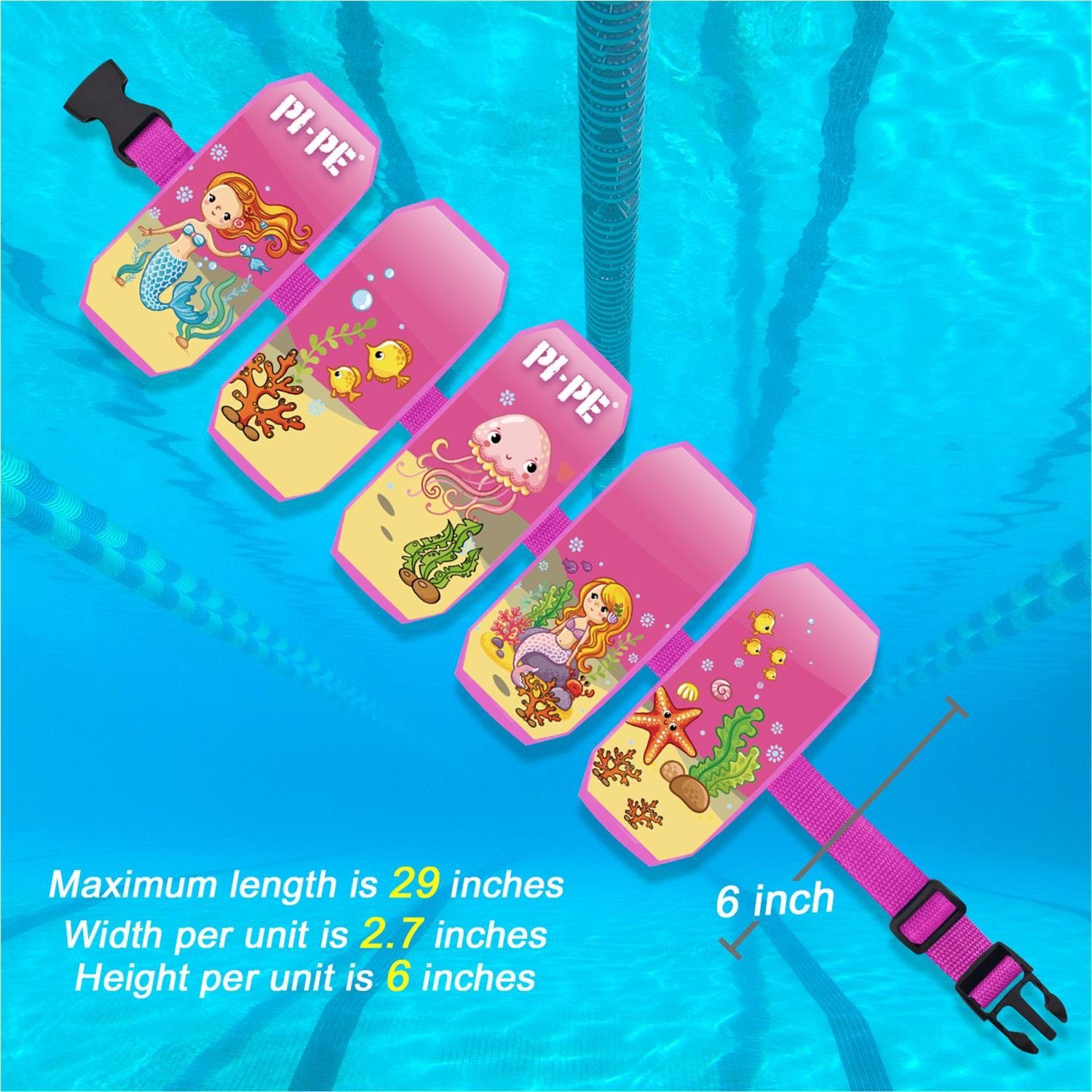 Kinder PI-PE Schwimmgürtel rosa PI-PE Pro Schwimmweste
