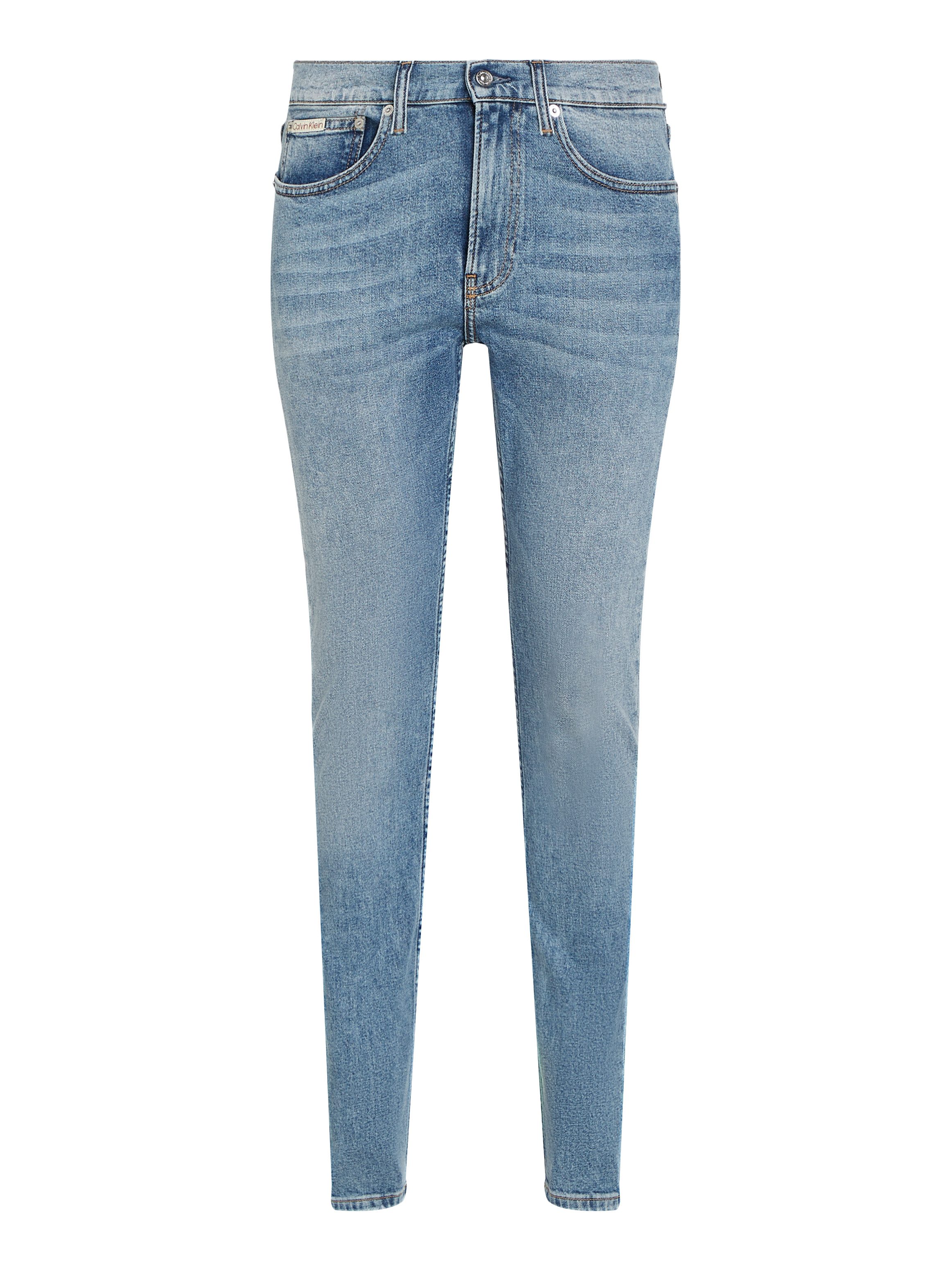 Calvin Klein Jeans Slim-fit-Jeans SLIM TAPER Coinpocket, Logostickerei