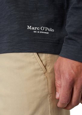 Marc O'Polo Langarmshirt in Heavy-Slub-Jersey-Qualität