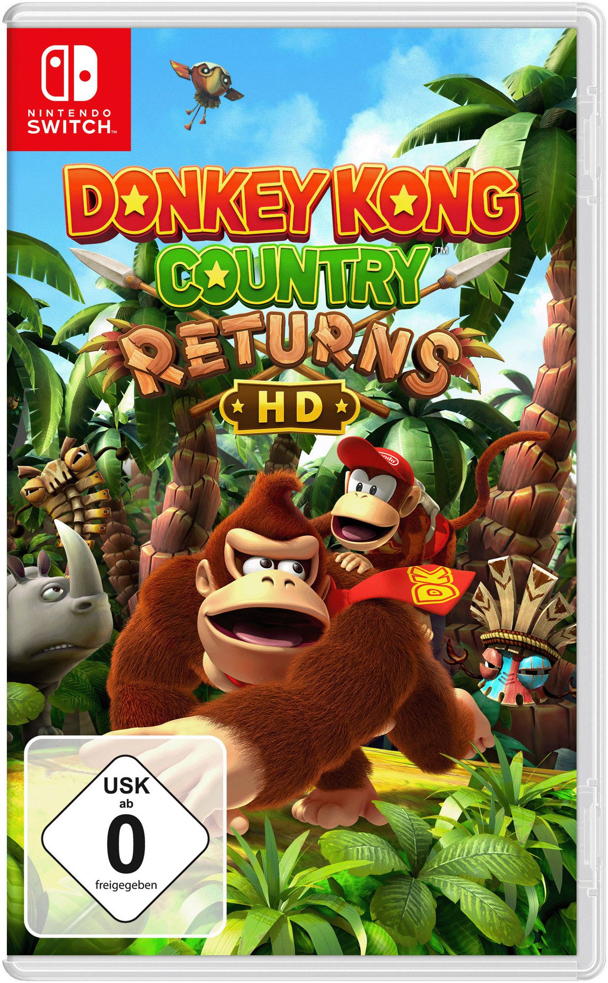 Donkey Kong Country Returns HD (Softwarekarte), Nintendo Switch