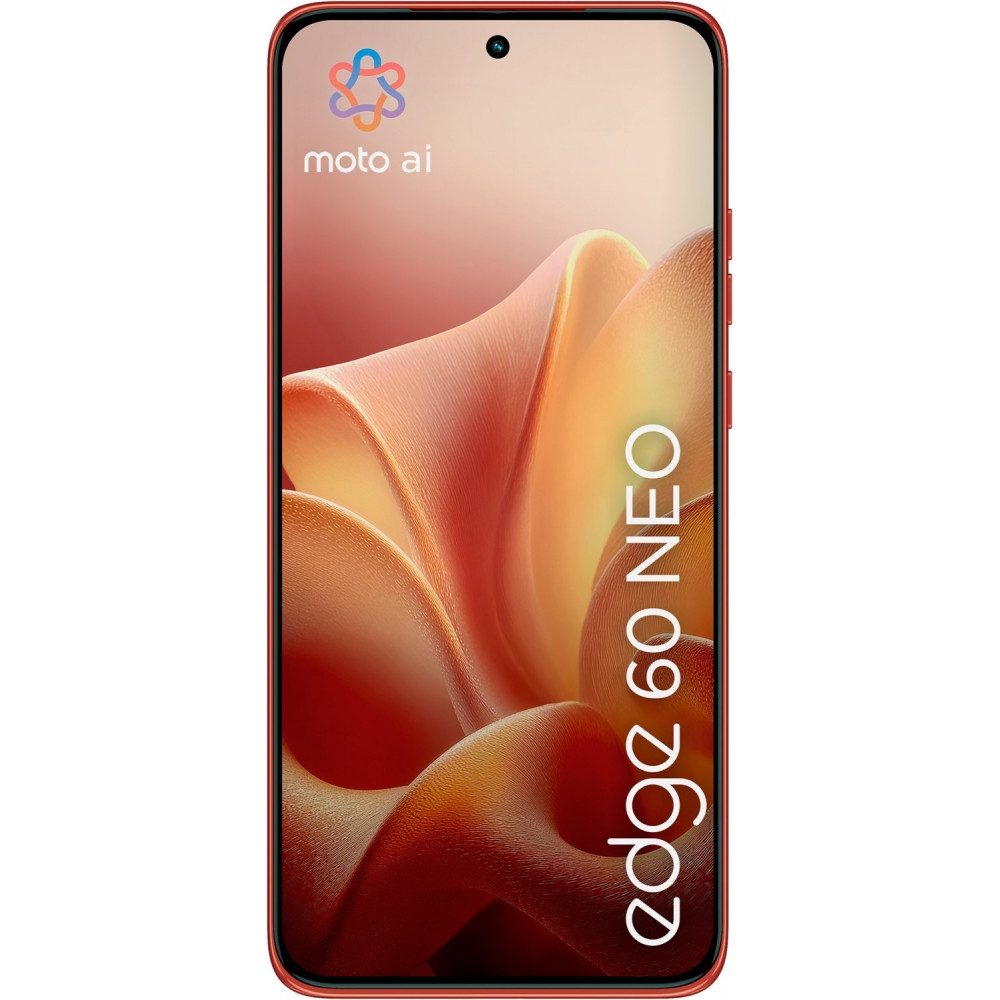 Motorola XT2509-1 Edge 60 Neo 5G 256 GB / 12 GB Smartphone PANTONE poinciana Smartphone (6,36 Zoll, 256 GB Speicherplatz)