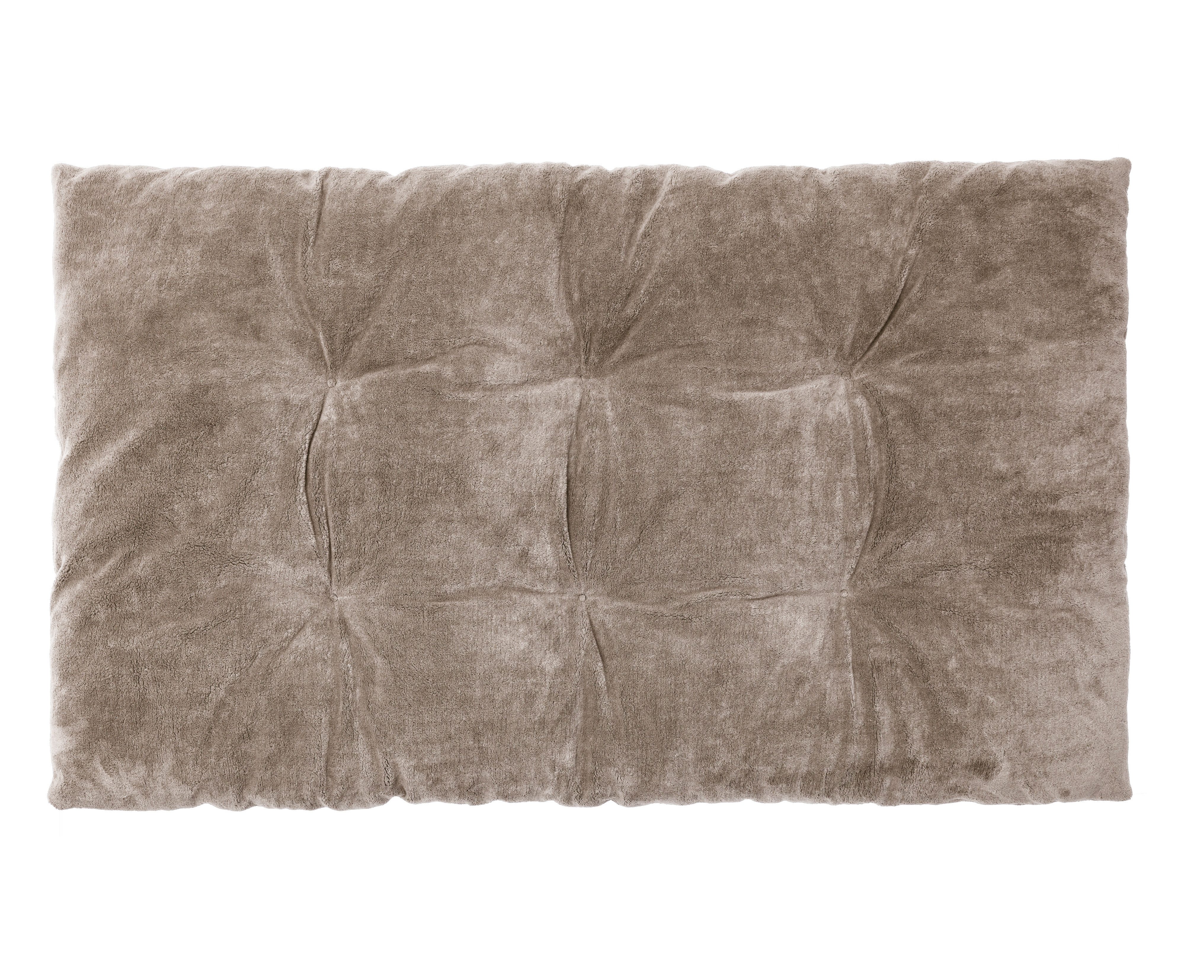 HSC Home-Style-Creation GmbH Bodenkissen XXL Lunaris Flauschkissen, 1 Wendekissen gefüllt, 6-punkt gesteppt