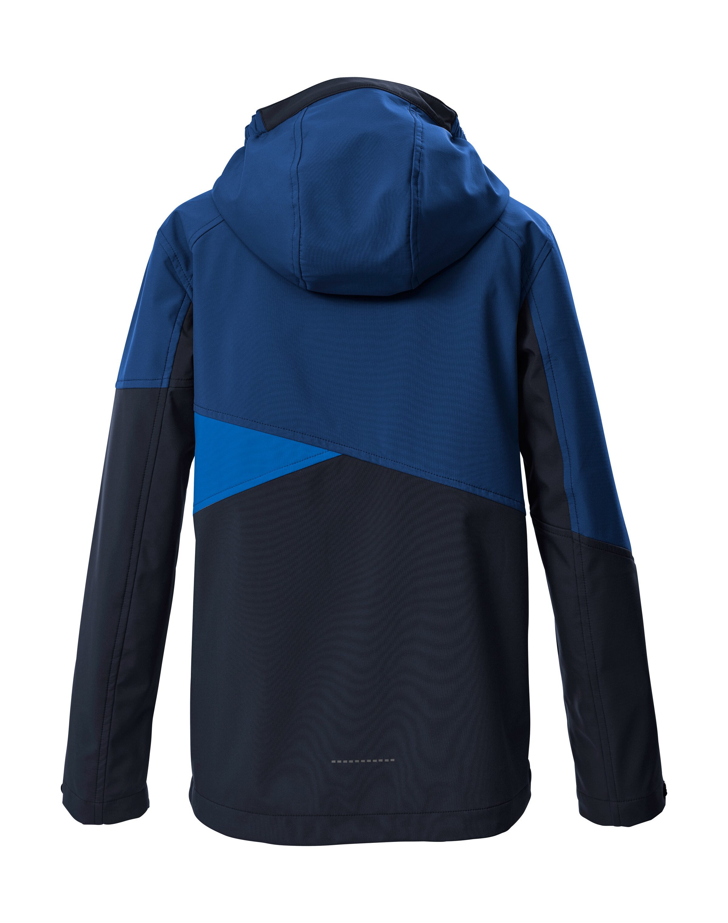 Killtec Softshelljacke KOS 142 BYS SFTSHLL JCKT Wind- und wasserabweisende Kinderjacke, Colourblock-Design