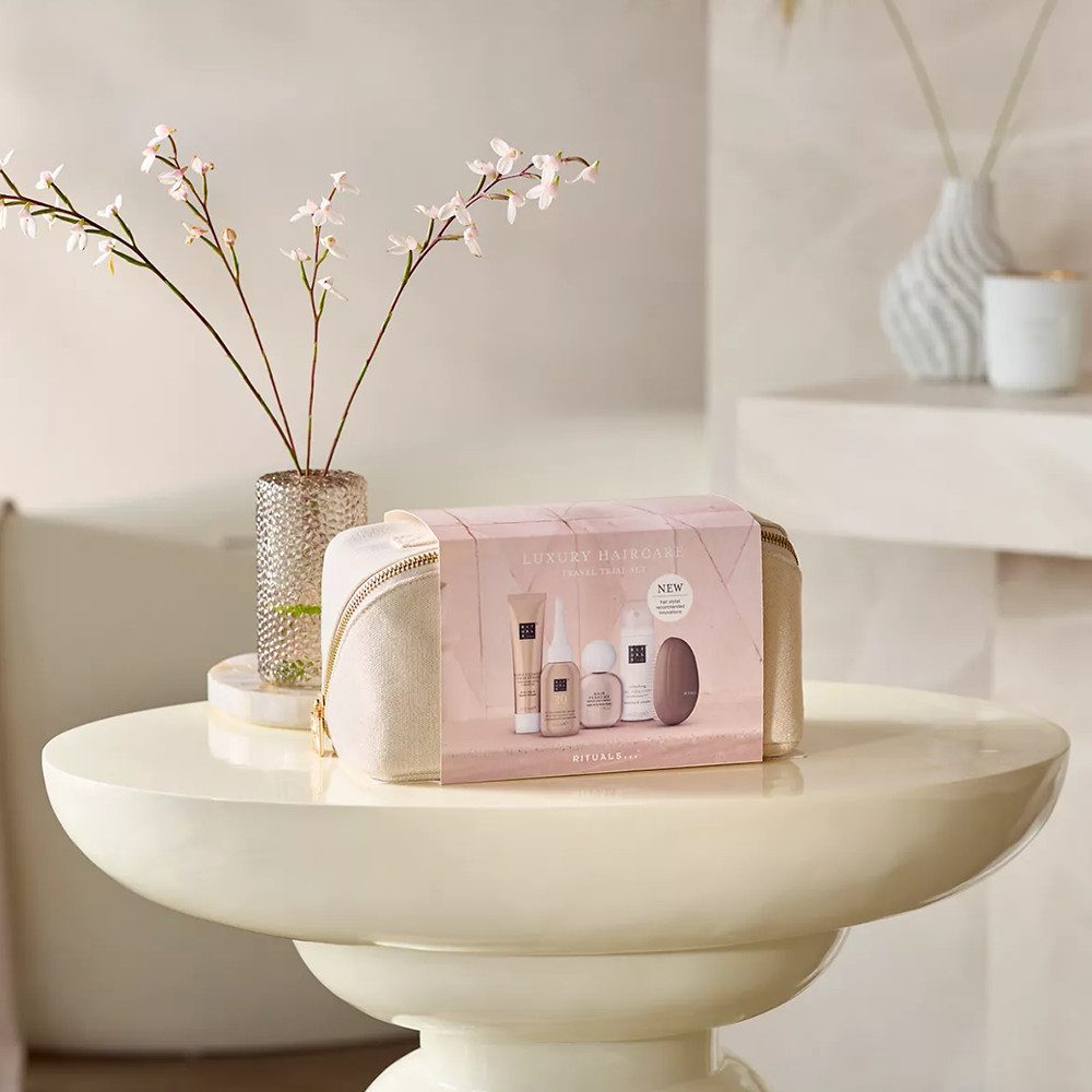 Rituals Pflege-Geschenkset Rituals Luxury Hair Care Collection Trial Set, 5-tlg., Ideales Set für die Haarpflege unterwegs