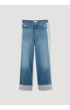 Hessnatur 5-Pocket-Jeans High Waist Wide Leg Relaxed aus Bio-Denim (1-tlg)