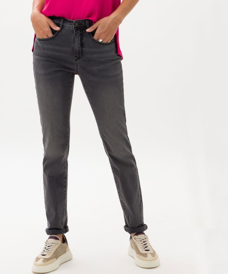 CAROLA, Hochwertiger Mix Style und aus Elasthan Brax Baumwolle 5-Pocket-Jeans