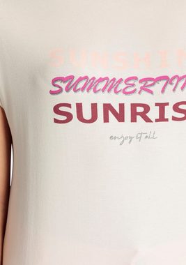 Boysen's Rundhalsshirt in verschiedenen Druck-Designs mit Gummizug am Saum - NEUE KOLLEKTION