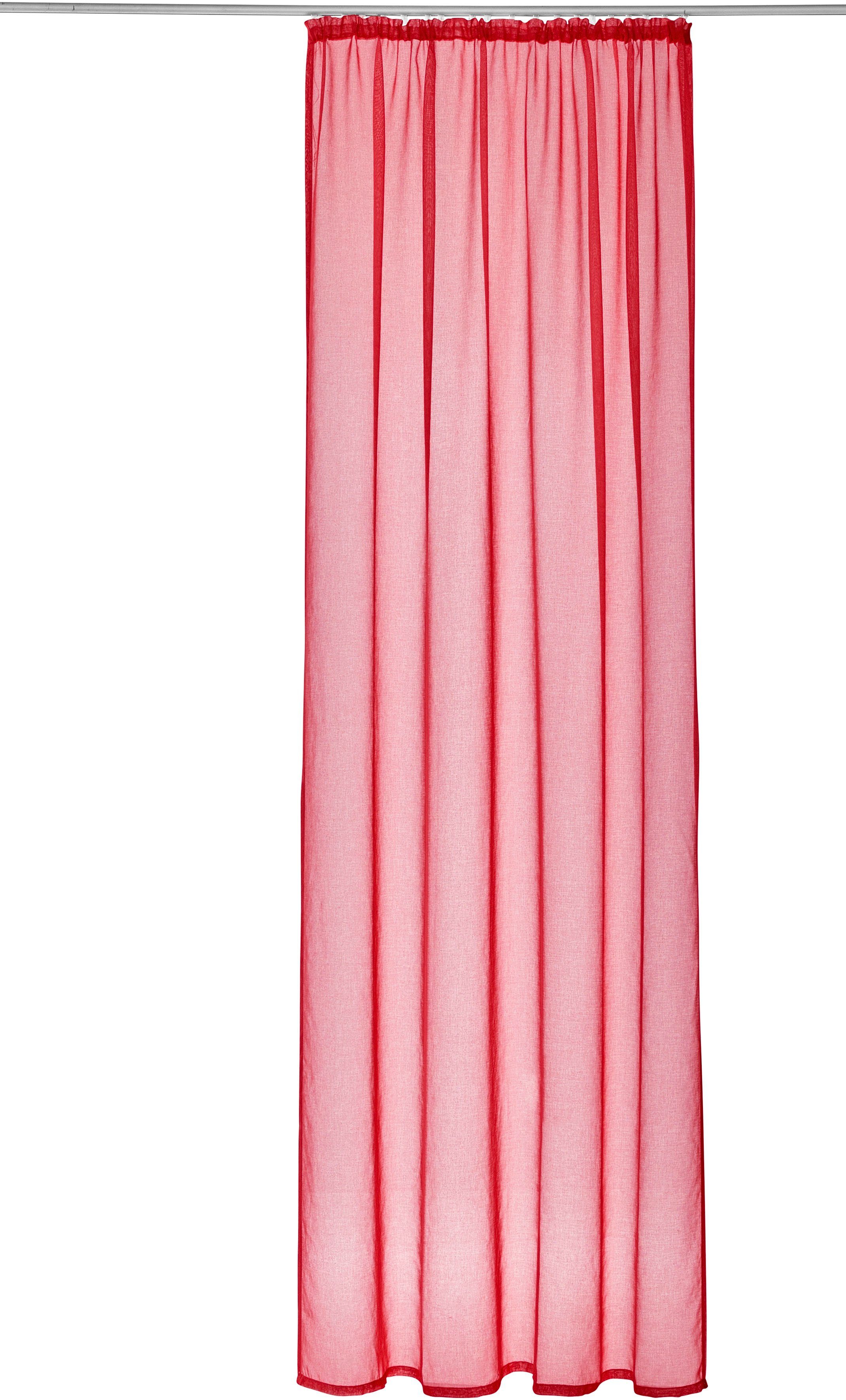 my home Gardine TENDER, Kräuselband (1 günstig online kaufen