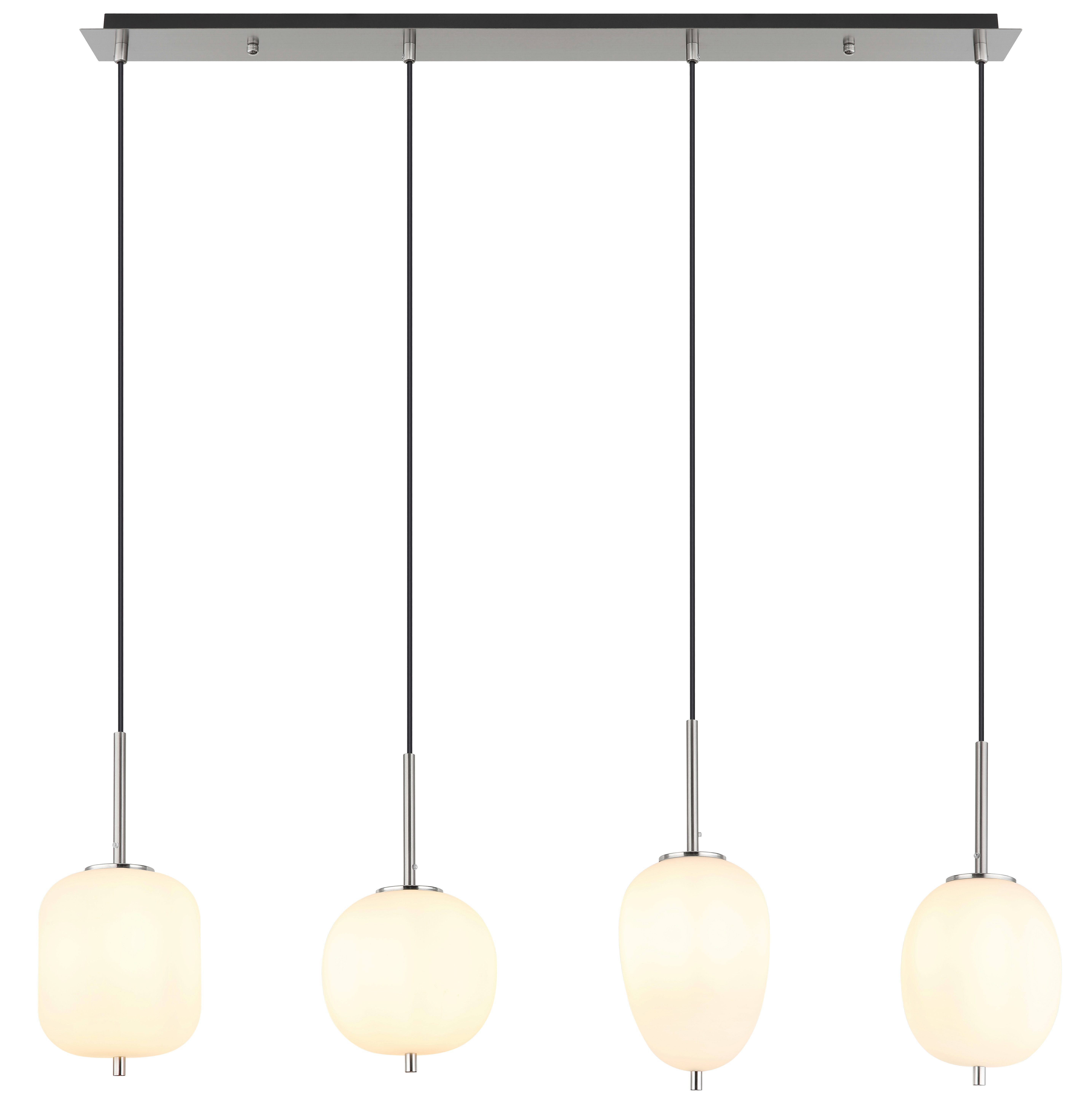 GLOBO LIGHTING Hängeleuchte BLACKY I, ohne Leuchtmittel, Hängelampe/Pendelleuchte/Höhe kürzbar