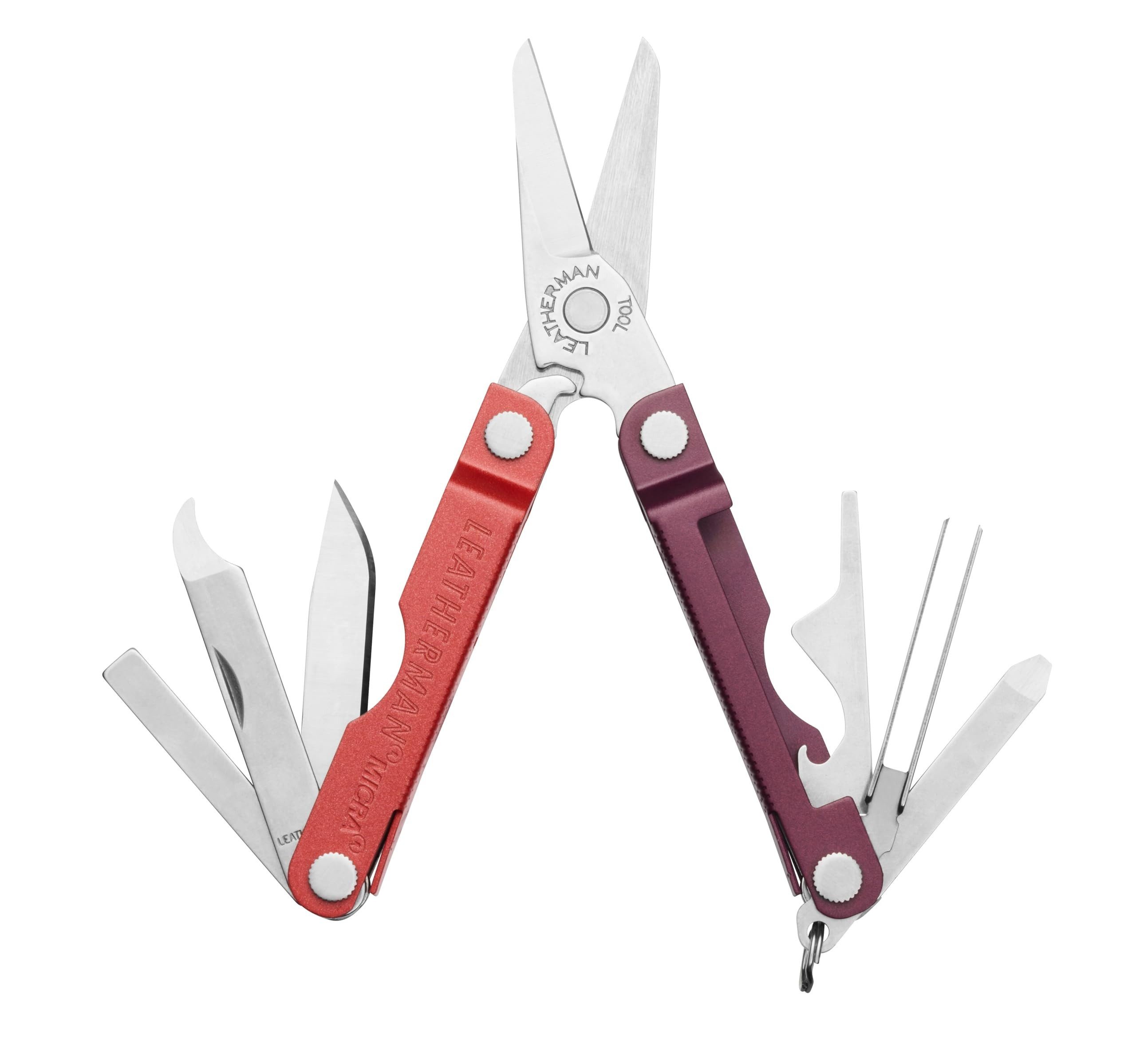 Leatherman Multitool Leatherman Micra - Edelstahl-Multi-Tool - 9 Werkzeuge