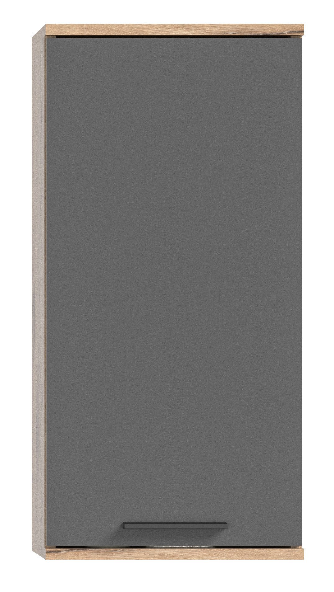 möbelando Hängeschrank Missoula 37 x 77 x 24 cm (B/H/T)