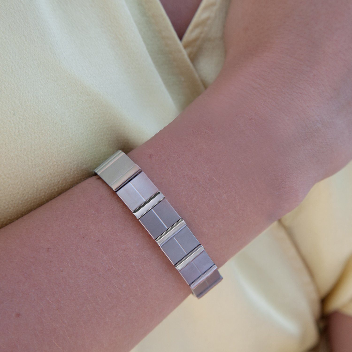 MAGNETIX WELLNESS Edelstahlarmband Flexi-Magnet-Armband günstig online kaufen