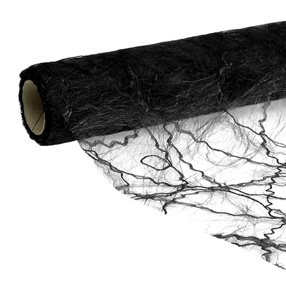 Florists Products Tischläufer Tischläufer Schwarz 30cm x 5m Deko Halloween günstig online kaufen