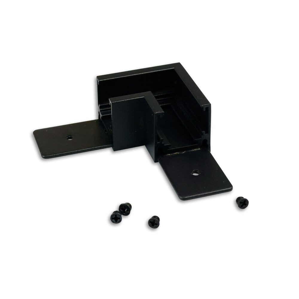 ISOLED Stromschienensystem "Track48" schwarz, Aufbau, 74.4x74.4mm, 7.4407 cm