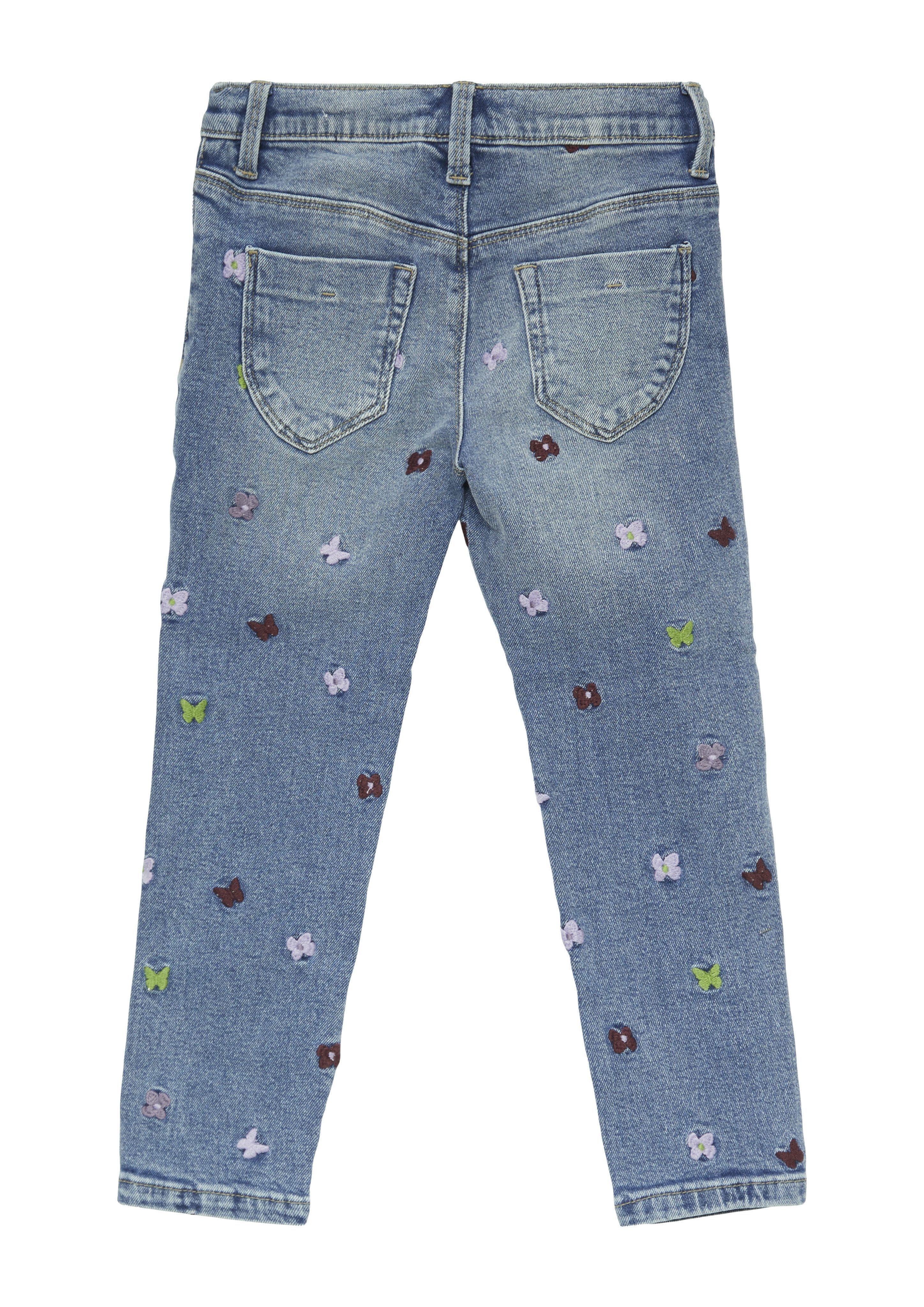 s.Oliver Junior Regular-fit-Jeans mit Print