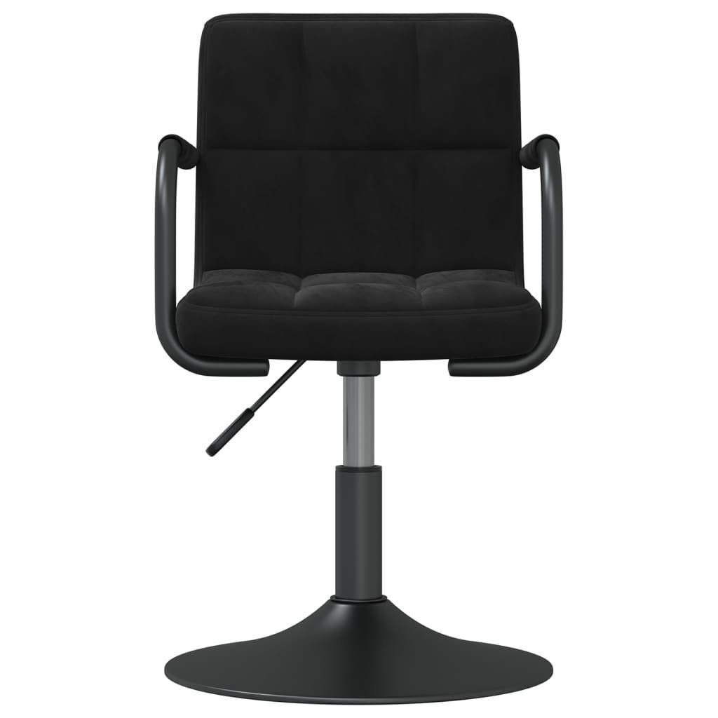 vidaXL Esszimmerstuhl Esszimmerstuhl Schwarz Samt (1 günstig online kaufen