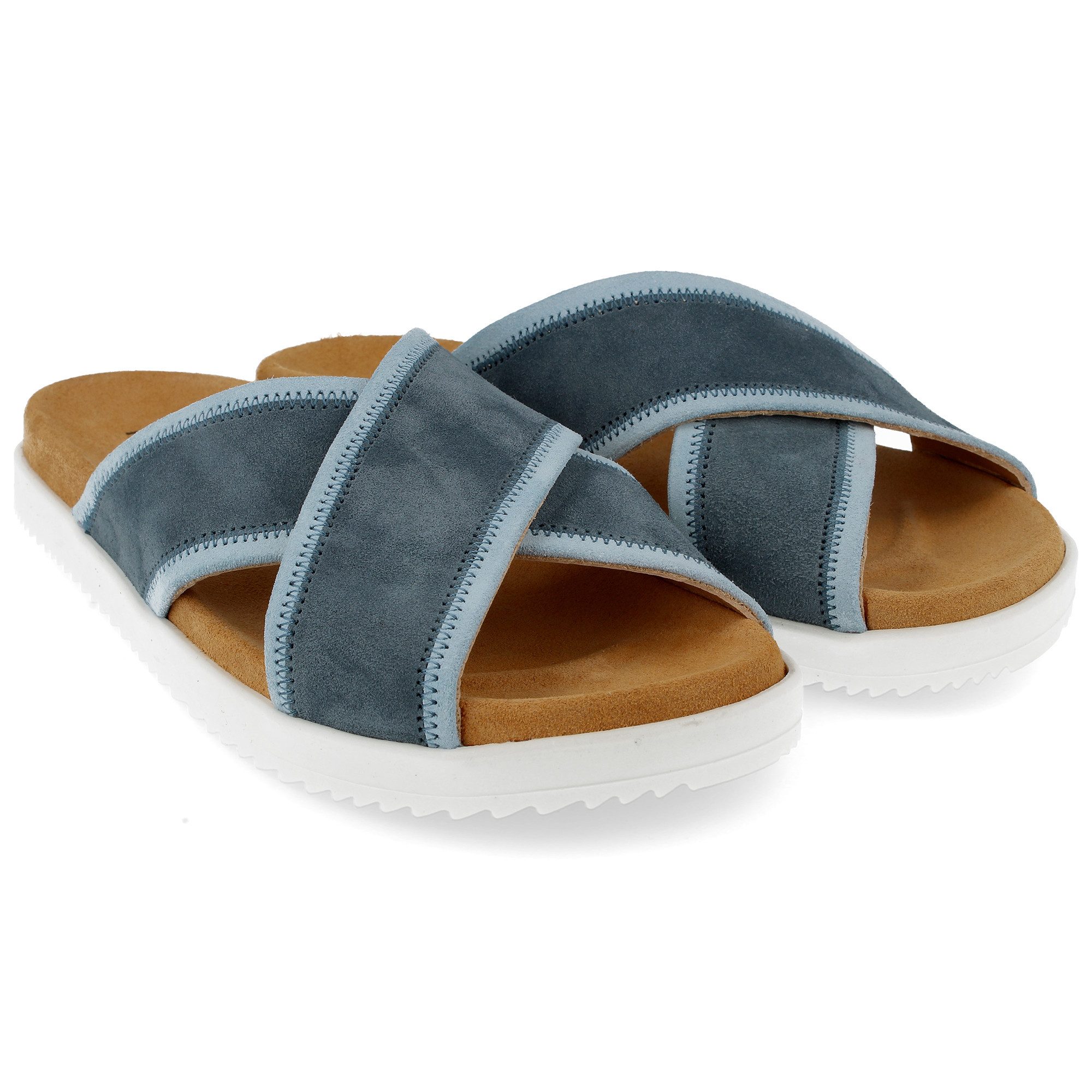 Haflinger Haflinger Palma Sommer Slide Sandale Hausschuh Unisex Hausschuh