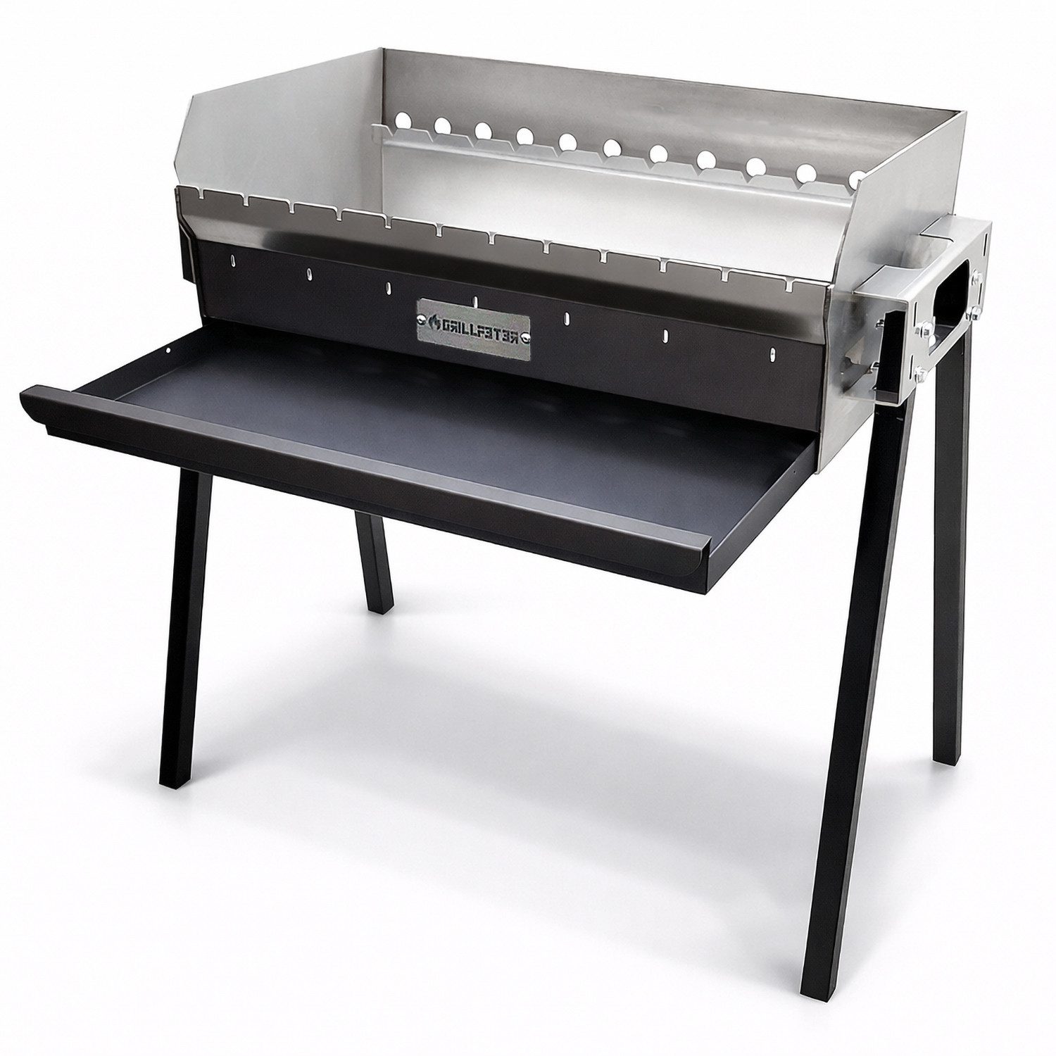 Grillpeter Holzkohlegrill Profi Mangal Altan 70 Schaschlikgrill 3mm Edelstahl