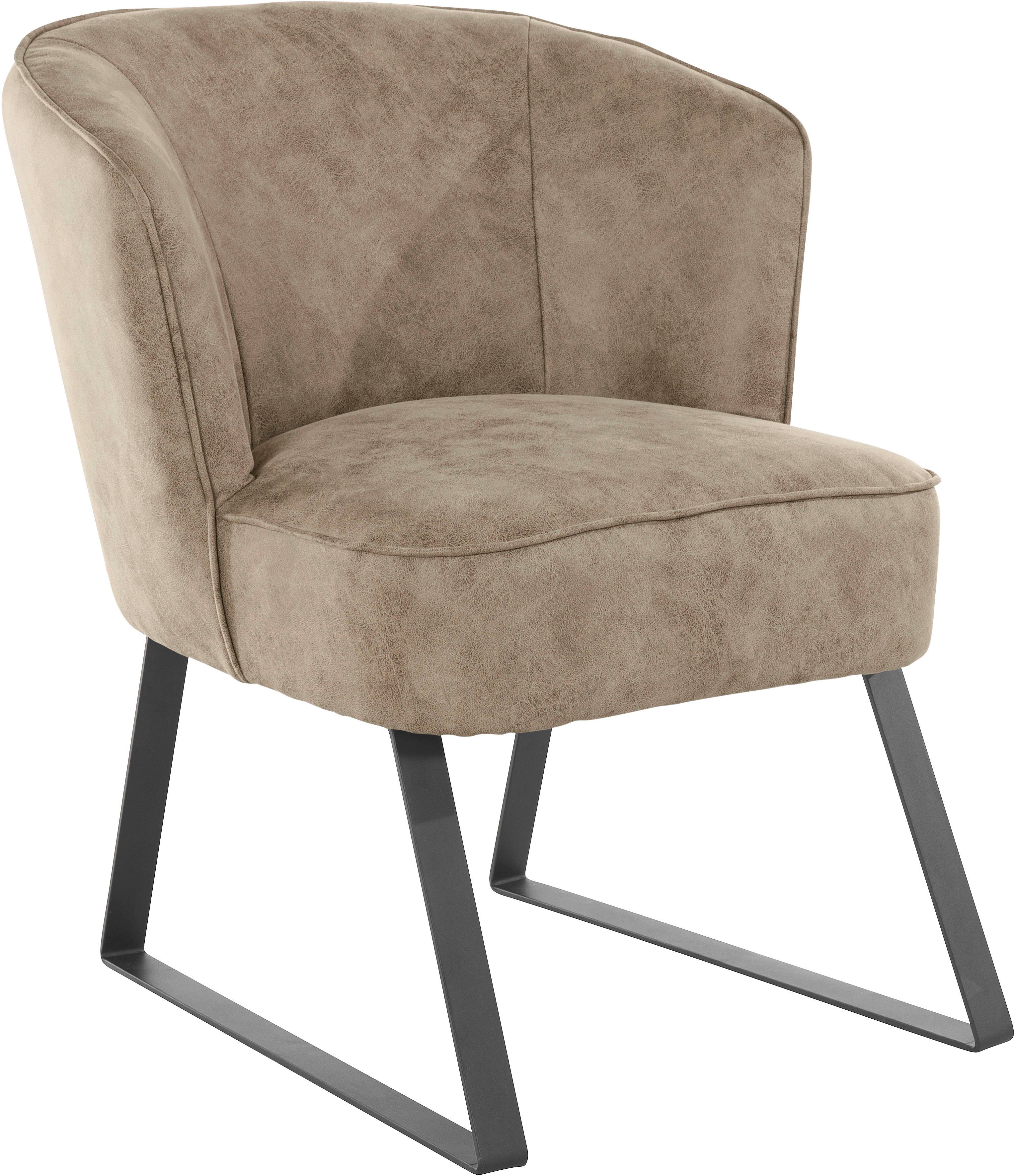 fashion und Bezug Americano, 1 Metallfüßen, Keder Sessel - verschiedenen exxpo Stck. sofa in Qualitäten, mit
