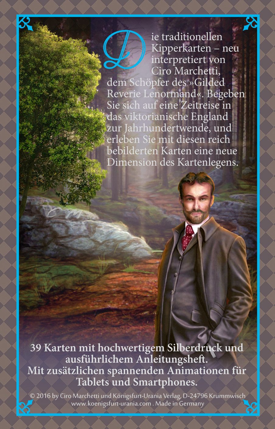 Königsfurt-Urania Verlag Spiel Fin de Siècle: Kipper - Orakelkarten von Ciro Marchetti