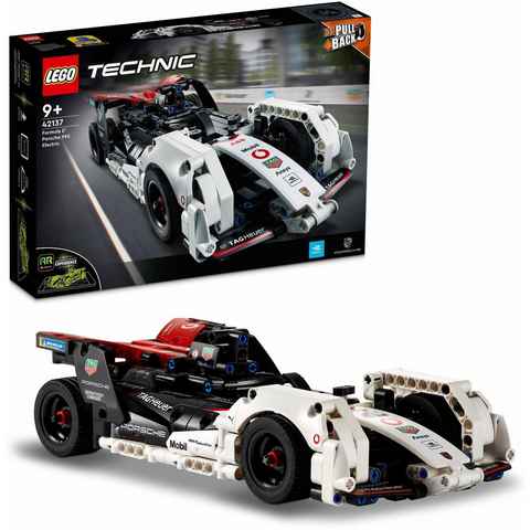 LEGO® Konstruktionsspielsteine Formula E® Porsche 99X Electric (42137), LEGO® Technic, (422 St)