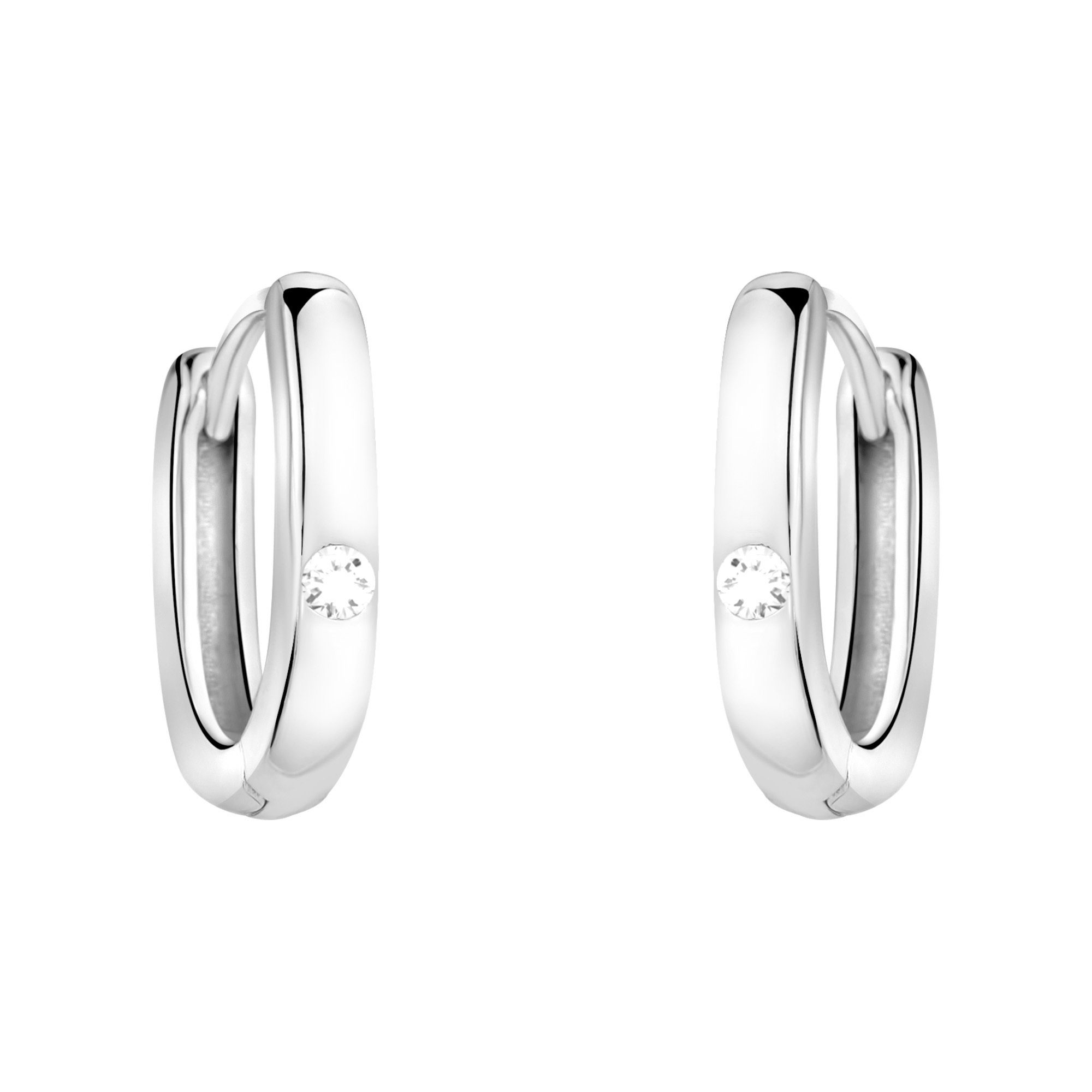 Sofia Milani Paar Creolen Creole, 925 Silber Damen Schmuck - E2324 günstig online kaufen