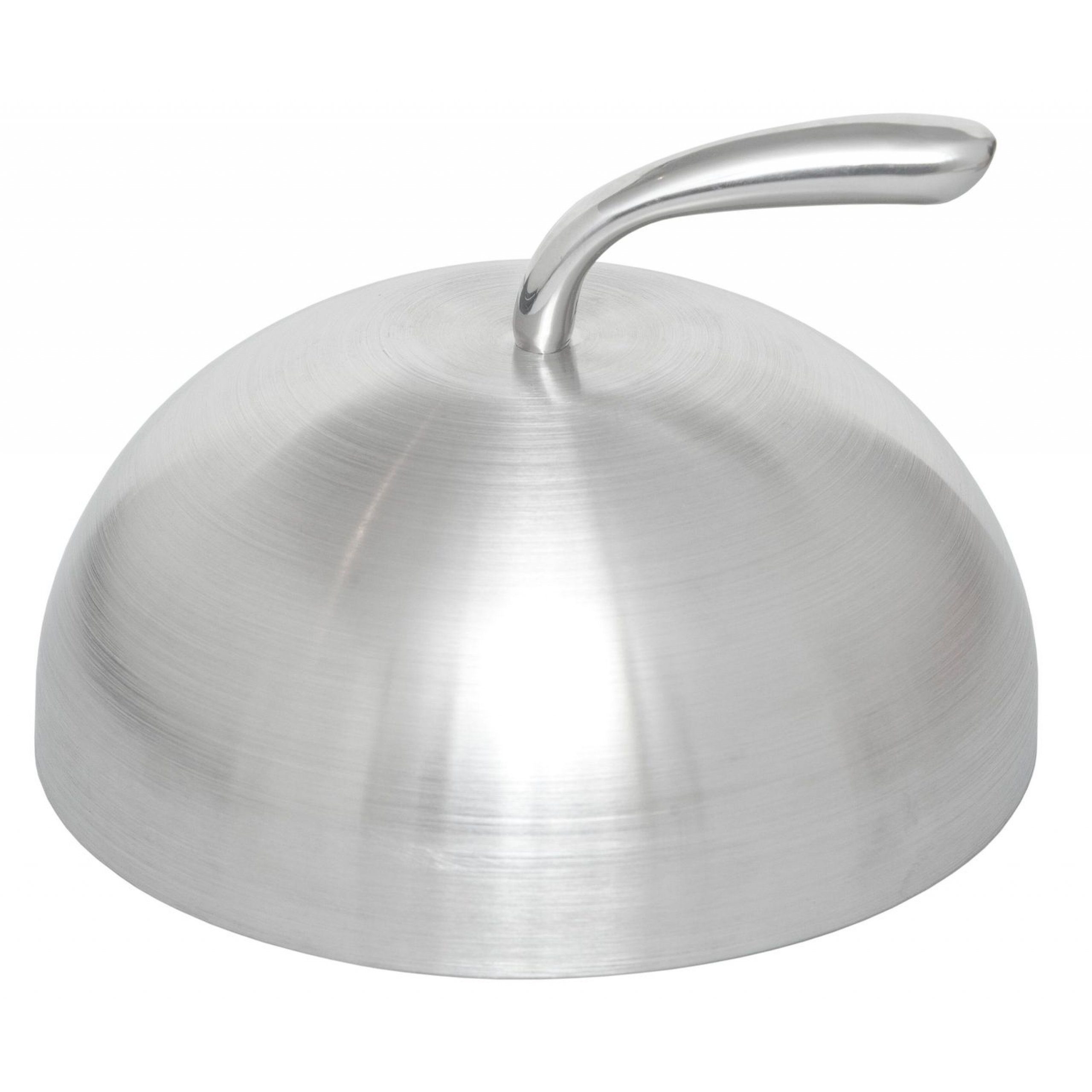 MONOLITH Keramikgrill Monolith Cloche Garhaube Schmelzglocke für Feuerplatte aus Edelstahl
