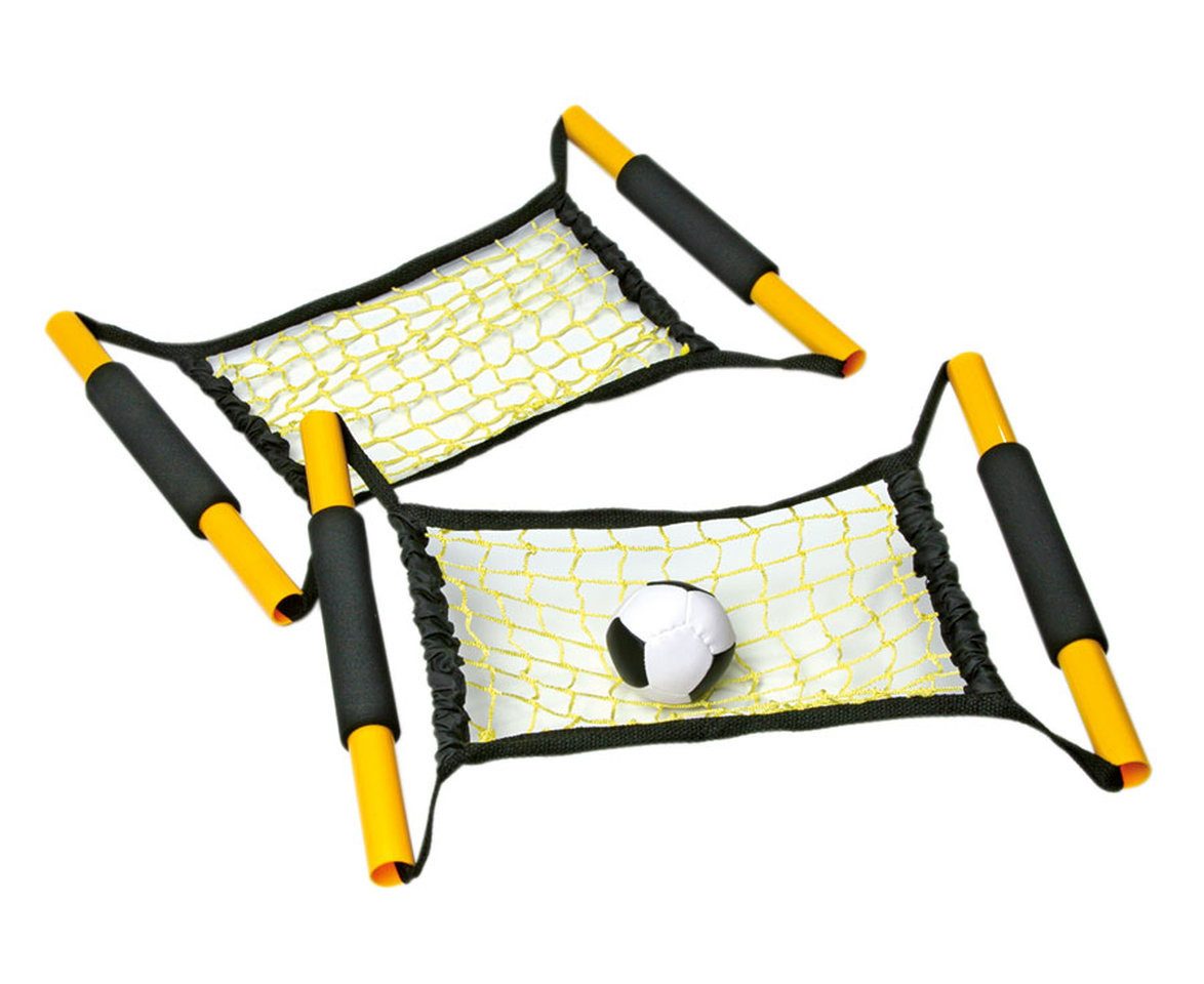 Betzold Outdoor-Spielzeug Bouncing-Ball-Set - Rückschlagspiel Strandspiel, Kunststoff