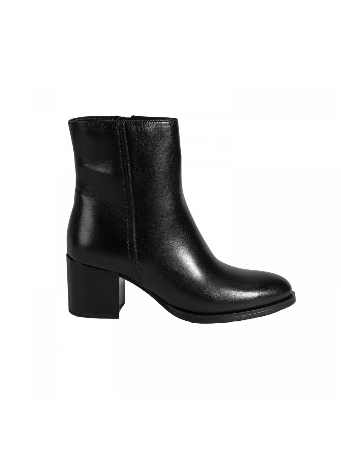 Desa Damenstiefel – Obermaterial aus Textil, Reißverschluss, Blockabsatz, Stiefel