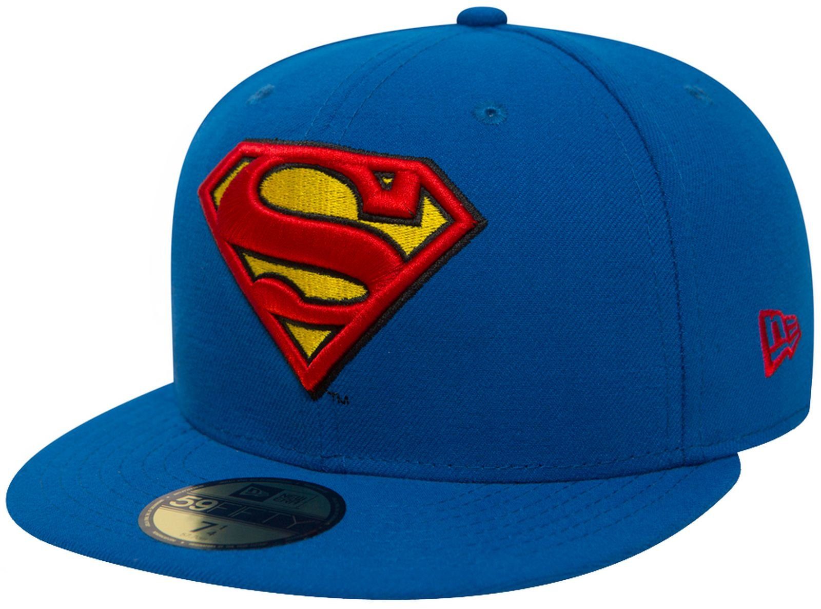 New Era Fitted Cap DC Comics Superman Character Essential 59Fifty blau