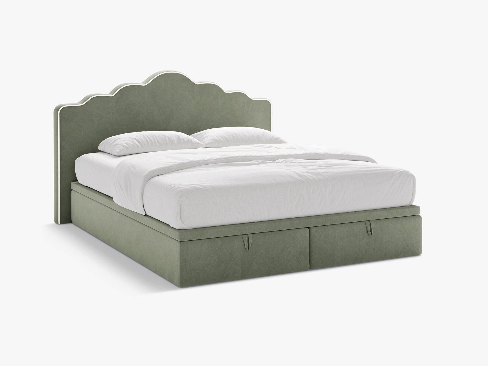 Micadoni Boxspringbett Dream, mit Bettkasten und Kopfteil