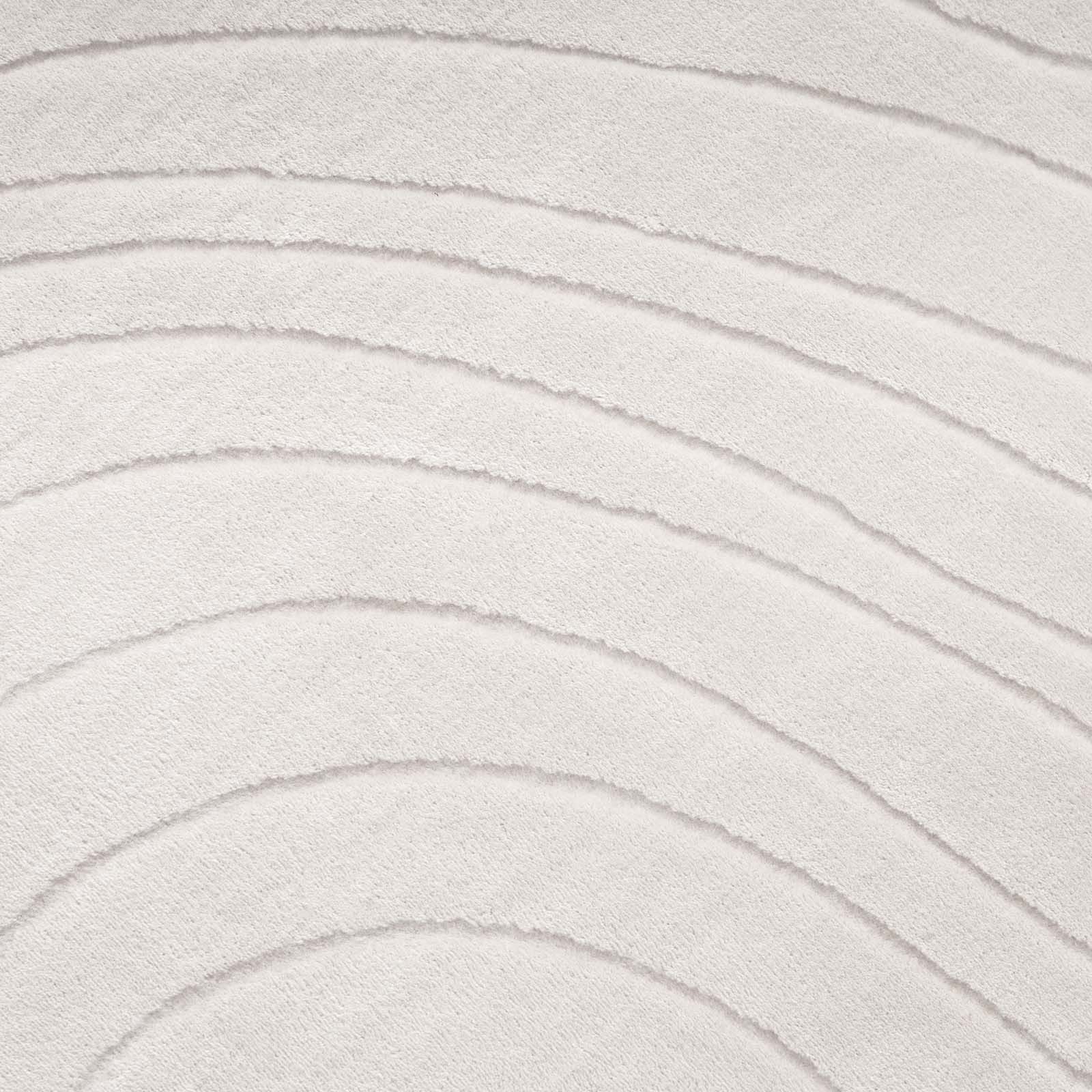 TaCa Home Teppich Kurzflor Teppich Hasenfell Optik, rechteckig, Höhe: 10 mm, Wohnzimmer, Kinderzimmer, Esszimmer, Organic Creme - 50 x 80 cm – Bild 5 von 5