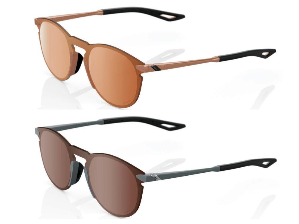 100% Sportbrille 100% Legere Round - HiPER Mirror unis Soft Tact Crimson - ultraleichte